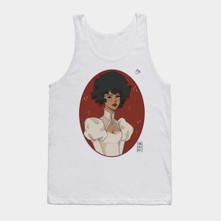 Abstract Victorian Girl Tank Top